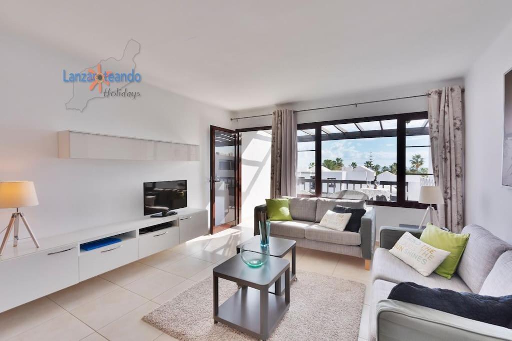 Casa Patty, Piscinas Climatizadas, Primera Linea Costa Teguise Buitenkant foto