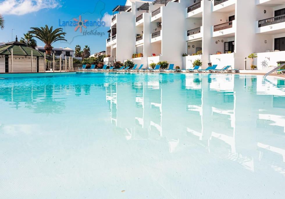 Casa Patty, Piscinas Climatizadas, Primera Linea Costa Teguise Buitenkant foto