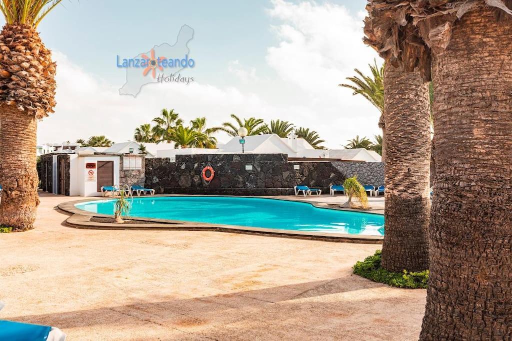 Casa Patty, Piscinas Climatizadas, Primera Linea Costa Teguise Buitenkant foto