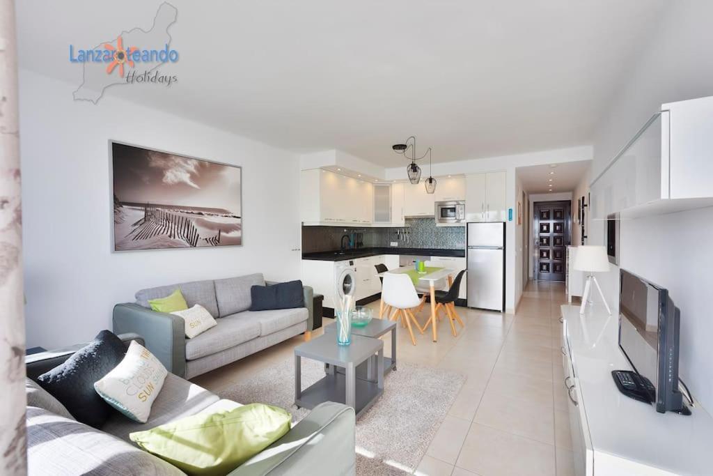 Casa Patty, Piscinas Climatizadas, Primera Linea Costa Teguise Buitenkant foto