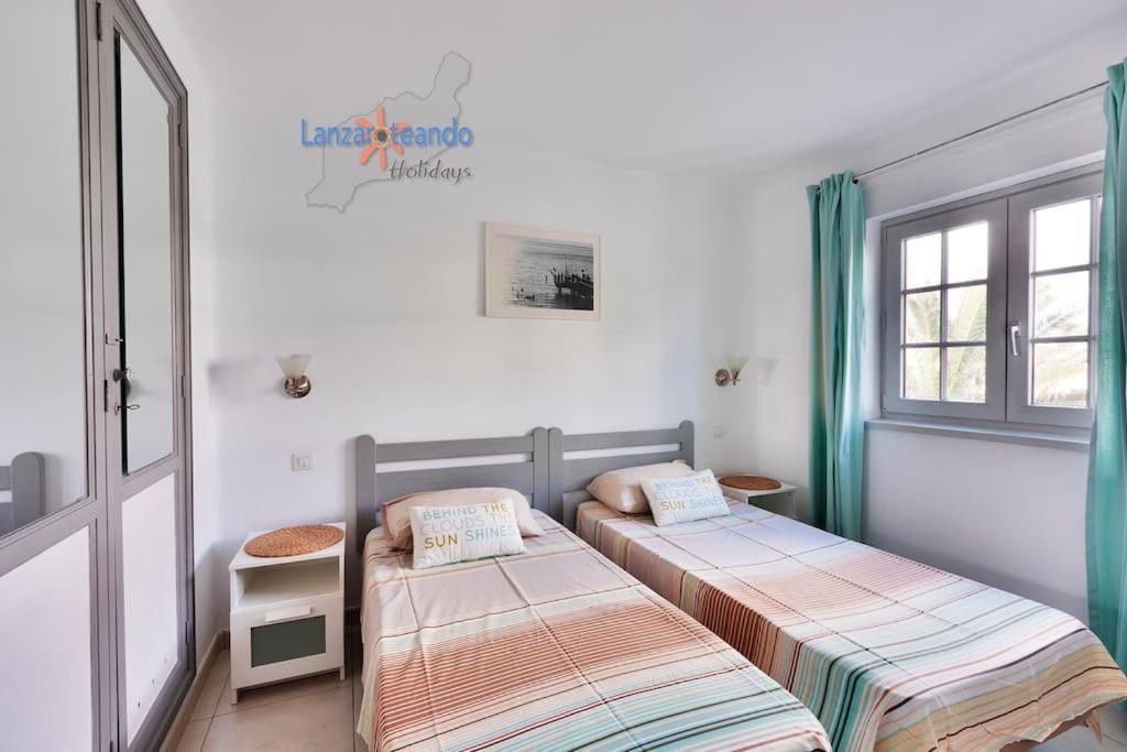 Casa Patty, Piscinas Climatizadas, Primera Linea Costa Teguise Buitenkant foto