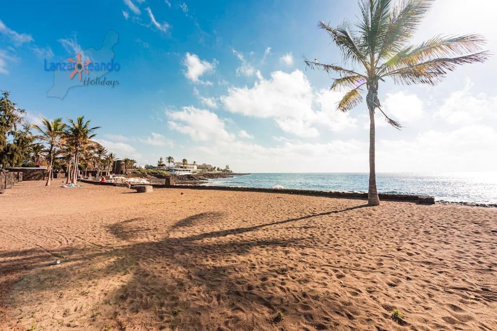 Casa Patty, Piscinas Climatizadas, Primera Linea Costa Teguise Buitenkant foto