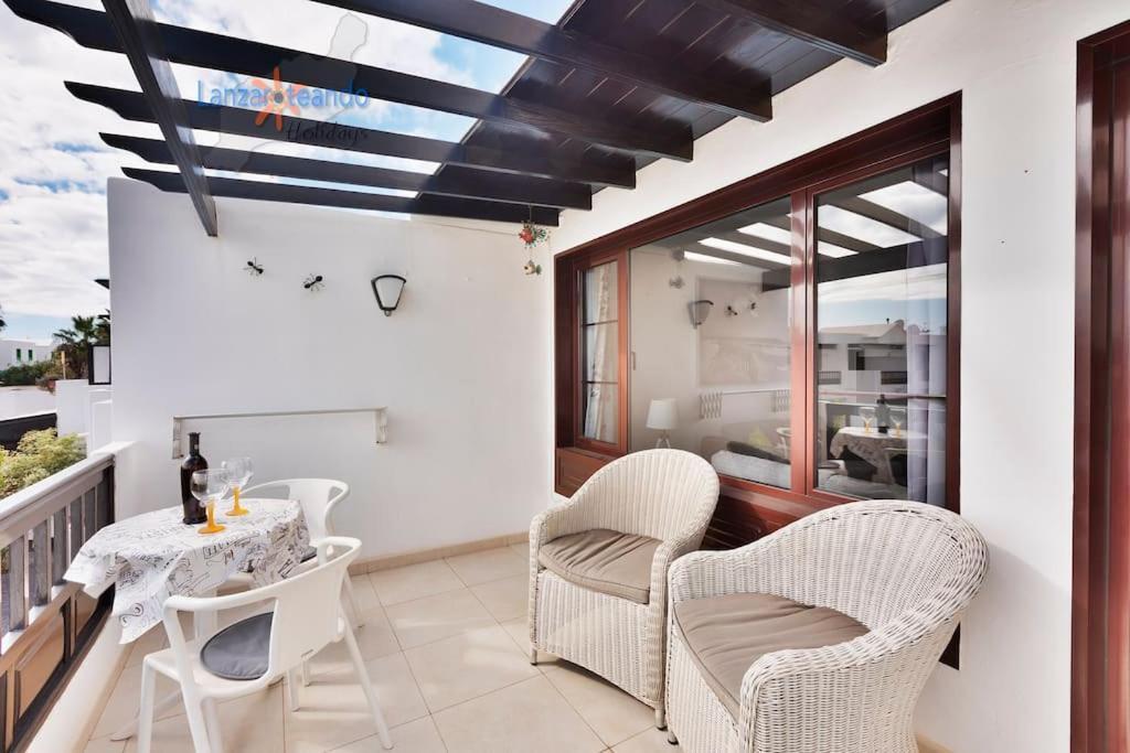 Casa Patty, Piscinas Climatizadas, Primera Linea Costa Teguise Buitenkant foto
