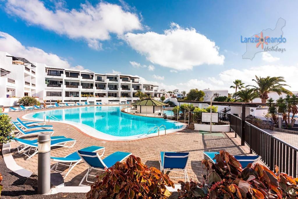 Casa Patty, Piscinas Climatizadas, Primera Linea Costa Teguise Buitenkant foto